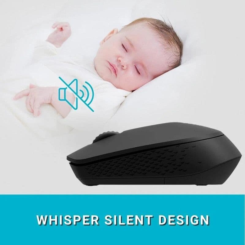 ماوس بی سیم RAPOO مدل M100 SILENT طوسی روشن