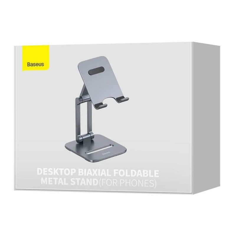 پایه نگهدارنده رومیزی گوشی و تبلت بیسوس مدل- LUSZ000113 - Biaxial METAL