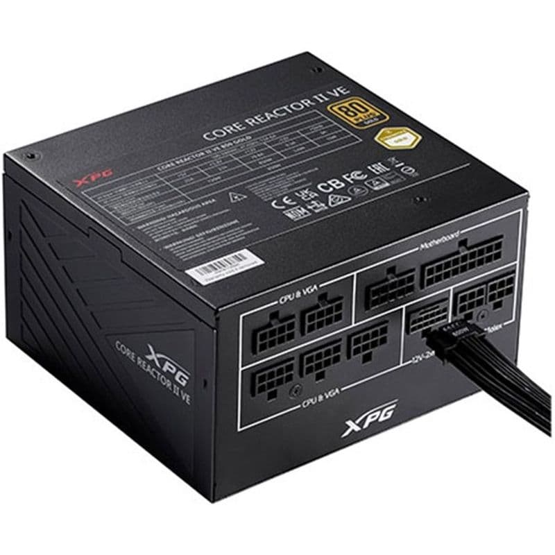 منبع تغذیه کامپیوتر 750 وات ای دیتا ایکس پی جی مدل XPG CORE REACTOR II VE 750W