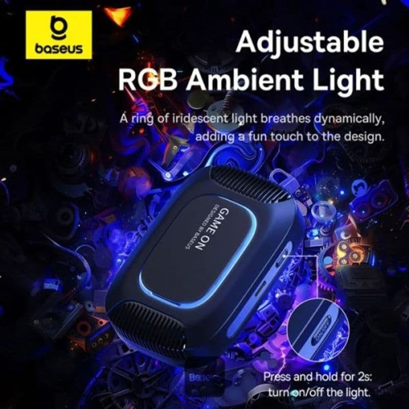 شارژر رومیزی 15 وات بیسوس مدل 15W Wireless Charger Magnetic Phone Cooler