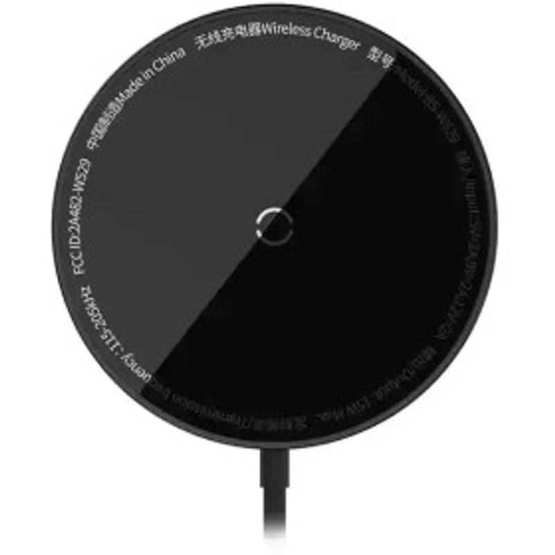 شارژر بیسیم مگنتی بیسوس - Baseus Simple Mini3 Magnetic Wireless Charging 15W WX01-JKF– رنگ مشکی