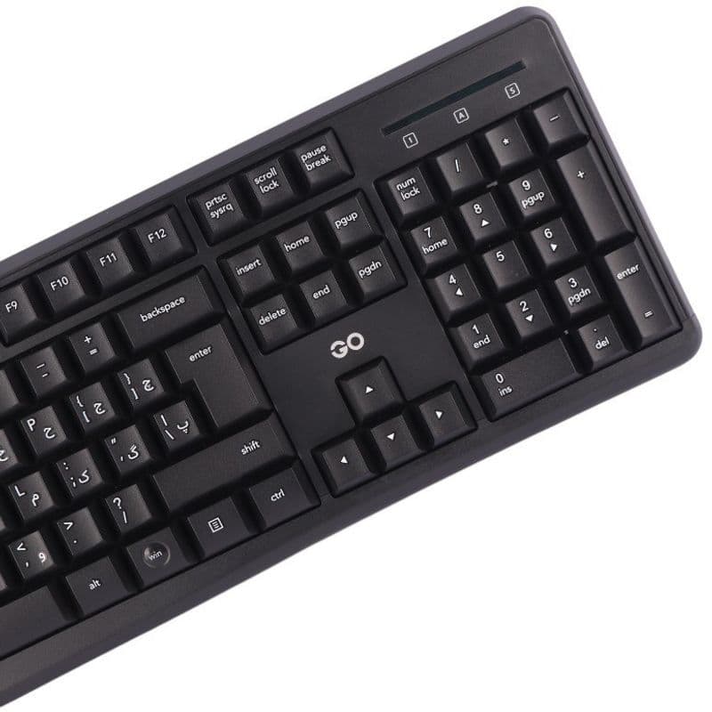 کیبورد و ماوس بیسیم فنتک Fantech WK894 Wireless 2in1 Keyboard & Mouse – رنگ مشکی