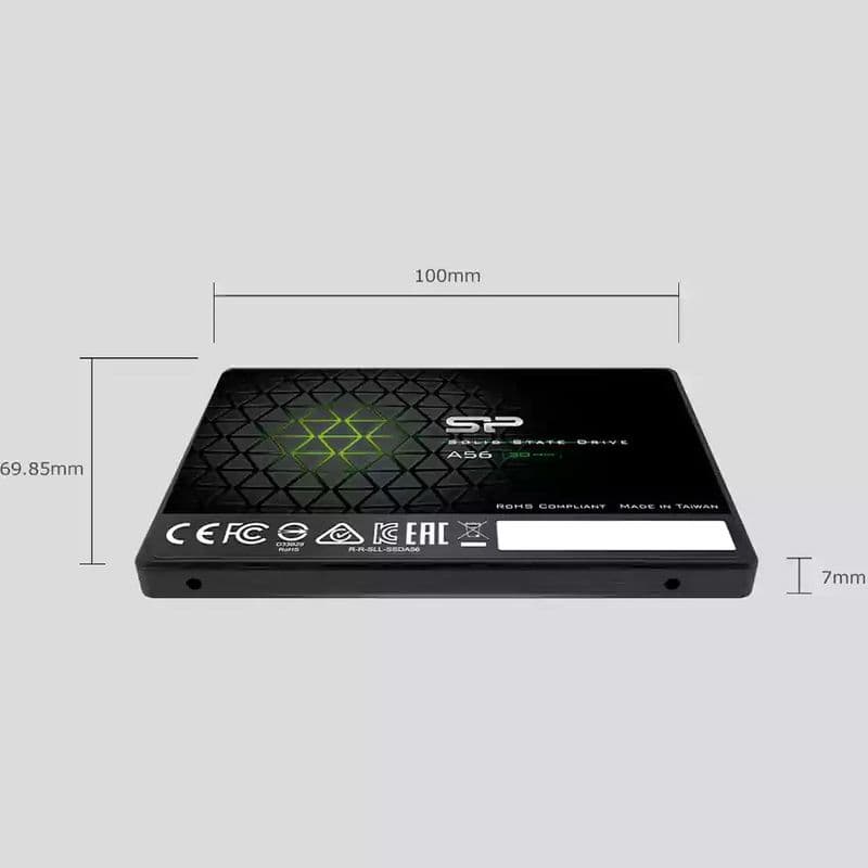 حافظه SSD سیلیکون پاور Silicon Power A56 128GB SATA 2.5″
