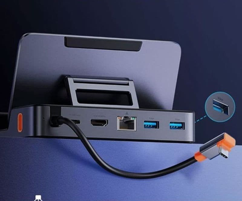 هاب گیمینگ ۶ پورت GamerX از برند بیسوس