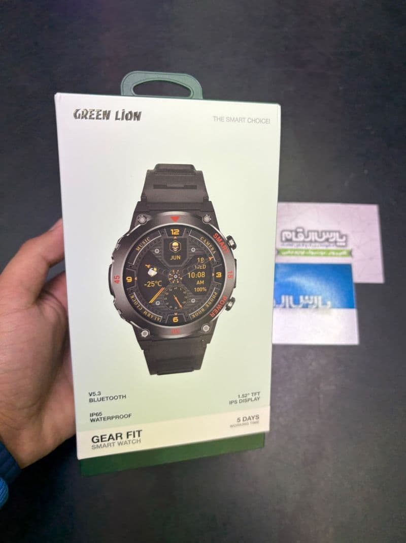 ساعت هوشمند گرین لاین Green Lion Gear Fit Smart Watch