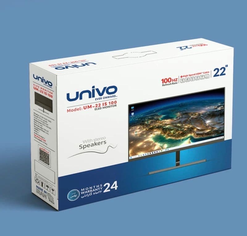مانیتور یونیوو UM-22 IS 100 سایز ۲۲ اینچ