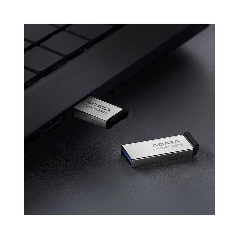 فلش مموری ای دیتا UR350 USB 3 ظرفیت 128 گیگابایت